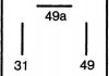 Реле поворота (12В) MERCEDES G (W460), G (W463), Mercedes (631), Mercedes (W631), T1 (601), T1 (601, 611), T1 (B601), T1 (B602), T1/ TN, T2/L, T2/LN1; VOLVO 240, 260, 340-360, S40 I, V40; AUDI 100 C1 01.60- HELLA BEHR 4AZ 001 879-041 (фото 3)