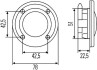 Фото автозапчасти кнопочный переключатель HYUNDAI HELLA BEHR 6EJ 996 067-631 (фото 2)