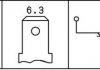 Датчик давления масла (0,2-0,5 бар; 1 штырь; черный) MERCEDES G (W463), SPRINTER 2-T (B901, B902), SPRINTER 3-T (B903), SPRINTER 4-T (B904), V (638/2), VITO (W638) 0.6-3.6 08.72- HELLA BEHR 6ZL 003 259-121 (фото 2)