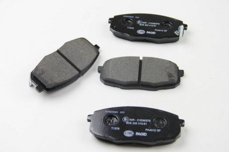 Фото автозапчасти тормозные колодки передний Hyundia i30/KIA C'eed 02- HELLA BEHR 8DB355010-611