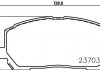 TOYOTA гальмівної колодки передній Lexus RX 00- HELLA BEHR 8DB 355 011-161 (фото 2)