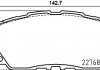 Фото автозапчасти колодки гальмiвнi передні Lexus Ux Toyota Camry V70, Rav 4 V 2.0-3.5 08.17- HELLA BEHR 8DB 355 036-511 (фото 1)