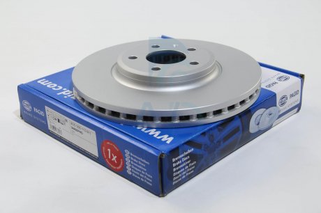 Тормозной диск передний Q5/A5/Q5/A4 08-(PRO) HELLA BEHR 8DD355113-911 (фото 1)