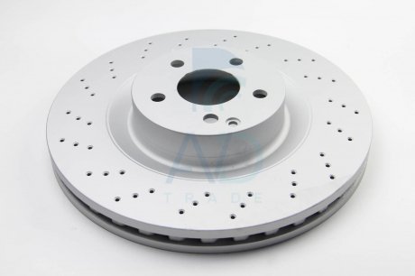 Тормозной диск передний W221/C216/R230 05-13 2.2-5.5 (PRO) HELLA BEHR 8DD355115-401 (фото 1)