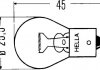 Лампочка P21W (упаковка-блистер) HELLA BEHR 8GA002 073-123 (фото 2)
