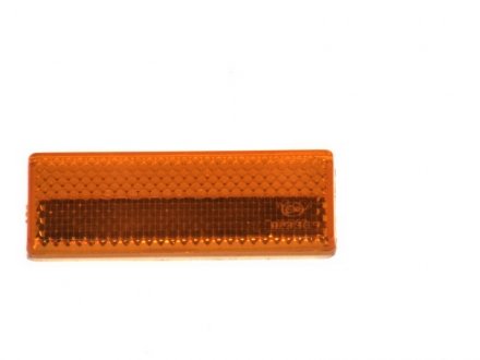 Прямоугольный отражатель (оранжевый, самоклеящийся, 70 мм x 31,5 мм) HELLA BEHR 8RA 004 412-001 (фото 1)