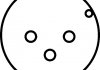 Насос омывателя ветрового стекла MERCEDES 190 (W201), C (S202), C (W202), CABRIOLET (A124), COUPE (C123), COUPE (C124), E (A124), E (C124), E (S124), E(S210), E(W124), E(W210) 05.71-03.03 HELLA BEHR 8TW 005 496-011 (фото 2)