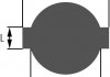 Кришка паливної горловини MERCEDES 123 (C123), 123 T-MODEL (S123), 123 (W123), 124 (A124), 124 (C124), 124 T-MODEL (S124), 124 (W124), 190 (W201), /8 (W114), /8 (W115), A (W168) 09.63- HELLA BEHR 8XY 007 022-001 (фото 2)
