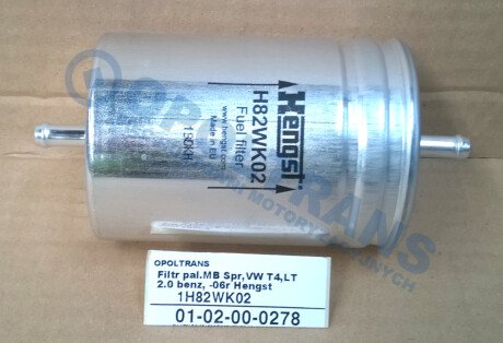 Фото автозапчастини filtr pal.MB Spr,VW T4,LT 2.0 benz, -06r Hengst HENGST FILTER 0102000278