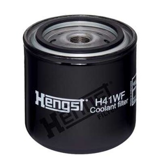 Фото автозапчасти фільтр охолоджуючої рідини HENGST FILTER H41WF (фото 1)