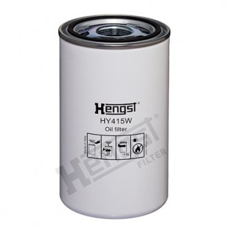 Гидравлический фильтр (болтовой) AUSA 300 RHG; CASE-STEYR 2120 A, 2130 A, 2140 A, 2150 A; LIEBHERR L508, L510, L511, L521, L541; MANITOU 10120L TURBO, MRT2145, MRT2150M, 1130L, 665 TURBO HENGST FILTER HY415W (фото 1)