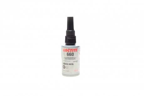 Фото автозапчасти loctite 660, 50ml фиксатор резьбы (серый) (высокой фиксации) (зазор до 0.5мм) Henkel 246683