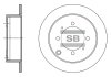 Фото автозапчасти тормозной диск задний Hi-Q (SANGSIN) SD1138 (фото 1)