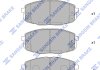 Колодки тормозные дисковые KIA CARENS 1.6, 1.8, 2.0CRDI 02-06 передн. (пр-во) Hi-Q (SANGSIN) SP1162 (фото 2)