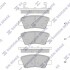 Фото автозапчасти колодки тормозные дисковые задние HYUNDAI ACCENT, ELANTRA 11- KIA SOUL 1.6 09- Hi-Q (SANGSIN) SP1401 (фото 1)