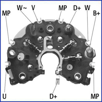 Фото автозапчасти vw мост диодный alfa romeo 145-156,audi a4/6,seat,skoda,golf,passat,polo,vento HITACHI 139481