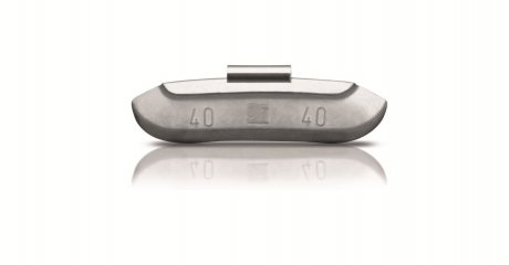 Грузик набивной, 5г, олово, для стальных дисков (цена за: 100шт) HOFMANN 5101-0050-001