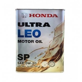 Моторное масло ULTRA LEO 0W-20 HONDA 08227-99974 (фото 1)