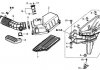 Фото автозапчасти фильтр воздушный двигателя HONDA 172206L2A01 (фото 2)