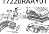 Фільтр повітряний двигуна HONDA 17220RAAY01 (фото 4)