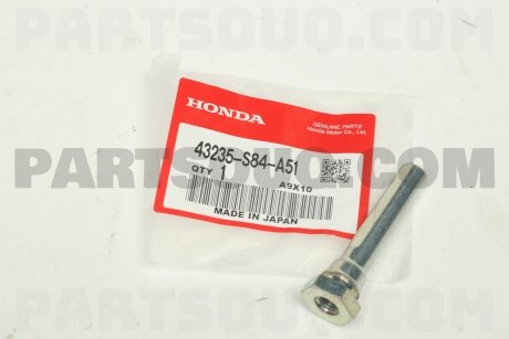 Палец тормозного суппорта HONDA 43235S84A51