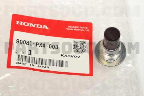 Пробка сливная поддона АКПП HONDA 90081-PX4-003