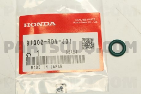 Фото автозапчасти кольцо уплотнительное HONDA 91302RDVJ01