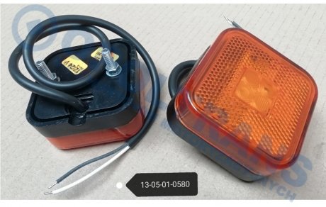 Фото автозапчасти габаритне світло Lampa obr.ЕјГіЕ‚ta 65x65 b.wsp.LED MAN LD097 HORPOL 1305010580