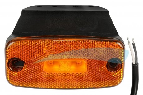 Ліхтар габаритний боковий LED помаранчевий з відбивачем 12/24V HORPOL LD180 (фото 1)