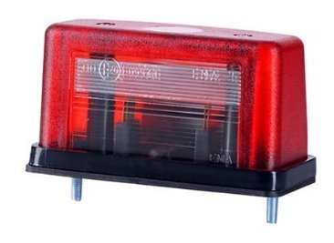 Ліхтар освітлення номерного знаку red HORPOL LT106