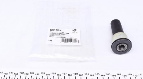 Сайлентблок важеля (переднього/зверху/зовні) Citroen C5/C6/Peugeot 407/407SW 04- HUTCHINSON 531567 (фото 1)