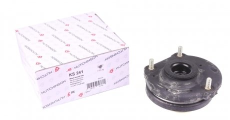 Подушка амортизатора (переднього) + підшипник Fiat Doblo 1.3D-2.0D 10-(лівий) HUTCHINSON KS 241 (фото 1)