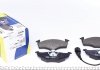 Фото автозапчасти колодки тормозные (передние) Skoda Fabia 99-14/Roomster 07-15/Volkswagen Polo III 01-12 (+датчик) ICER 181590 (фото 1)