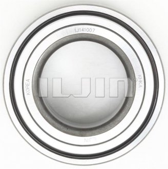 Підшипник призначений для монтажу на маточину, кульковий, з елементами монтажу ILJIN IJ141007
