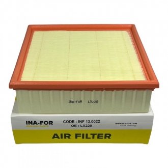 Фильтр воздушный Lada 2110 INA-FOR INF13.0022 (фото 1)
