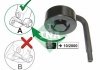 Фото автозапчастини натягуючий ролик поликлинового ременя BMW 3 (E46), 5 (E39), 7 (E38); OPEL OMEGA B 2.5D/3.0D 08.98-02.05 INA 531 0789 10 (фото 1)