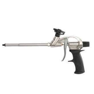 Пістолет для піни з тефлоновим покриттям тримача балона + 4 нас. Intertool PT-0604