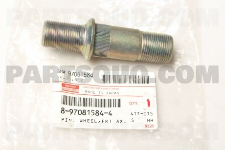 Фото автозапчасти болт колеса ISUZU 8970815844