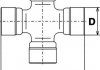 Крестовина карданного вала (27ммx80,4мм) HYUNDAI H-1, H-1/STAREX, H100, SANTA FE I 2.0D/2.4/2.5D 07.93-12.07 JAKOPARTS J2920501 (фото 2)
