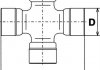 Эластичная муфта карданного вала задний (наружный диаметр 27мм) NISSAN NP300 NAVARA, TERRANO II 2.5D/2.7D/3.0D JAKOPARTS J2921008 (фото 2)