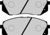 Гальмівні колодки, дискове гальмо (набір) JAKOPARTS J3600338 (фото 2)