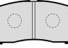 Комплект тормозных колодок, дисковый тормоз JAKOPARTS J3605039 (фото 2)