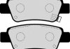 Гальмівні колодки, дискове гальмо (набір) JAKOPARTS J3614016 (фото 2)