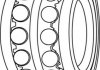 Комплект підшипника колеса передній (38x72x33) TOYOTA COROLLA 1.3/1.6/1.8D 05.87-10.95 JAKOPARTS J4702015 (фото 2)