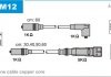 Фото автозапчасти дроти В/В (силікон) VW Golf II 1.8 -91, Golf III 1.4 91-/Skoda Octavia 1.6 96- Janmor ABM12 (фото 1)