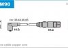 Фото автозапчасти провода VW Golf/Bora/Polo 1.6 94- Audi A3 1.6 96-00 Skoda Janmor ABM90 (фото 1)