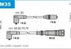 Фото автозапчастини дроти запалення, набір Janmor ABM35 (фото 1)