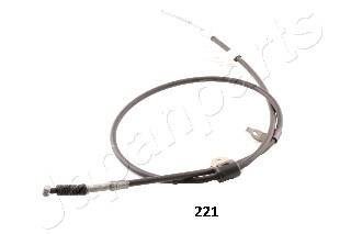 Фото автозапчасти трос ручного гальма TOYOTA T. COROLLA 00-07 LE JAPANPARTS BC221 (фото 1)