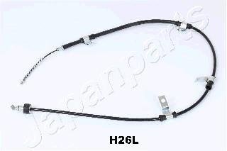 Фото автозапчасти hyundai трос ручн.гальма лів.getz 02- (бараб з abs) JAPANPARTS BC-H26L