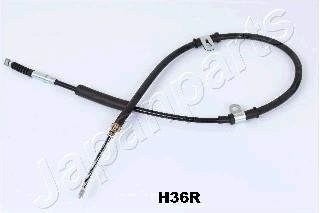 Фото автозапчастини трос ручного гальма RECZ. HYUNDAI T. TRAJET 00-08 PR JAPANPARTS BC-H36R